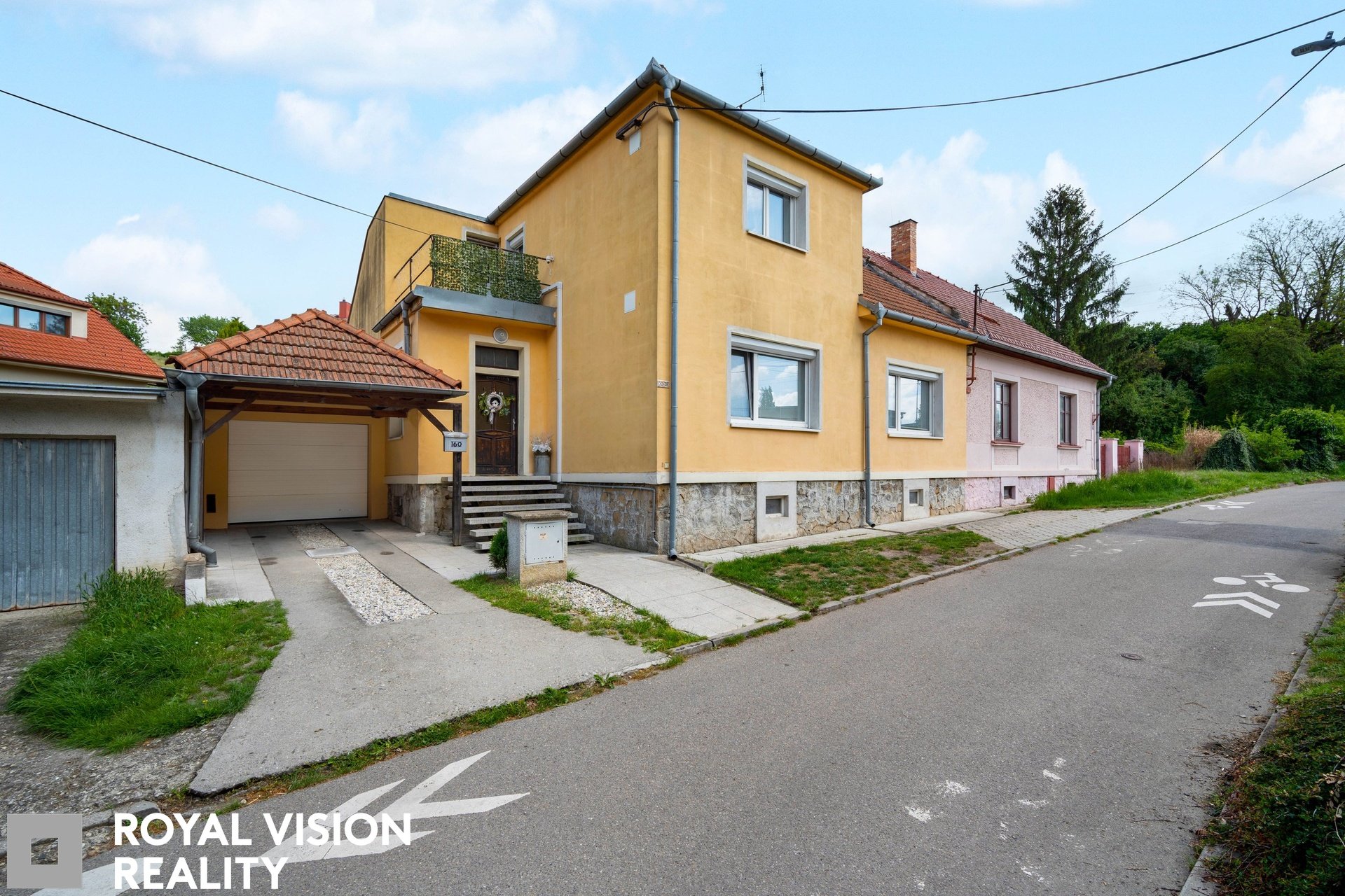 Prodej rodinného domu se zahradou a garáží, Kyjov – ul. Tyršova